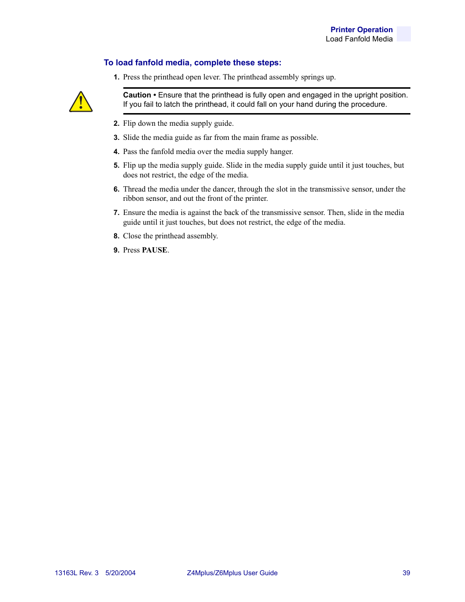 Zebra Technologies Z6Mplus User Manual | Page 57 / 142