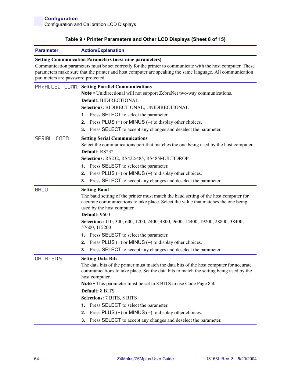 Zebra Technologies Z6Mplus User Manual | Page 82 / 142