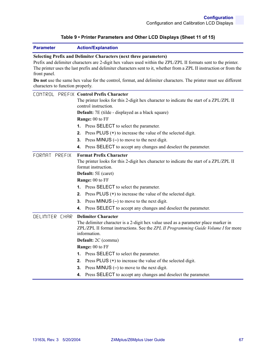 Zebra Technologies Z6Mplus User Manual | Page 85 / 142