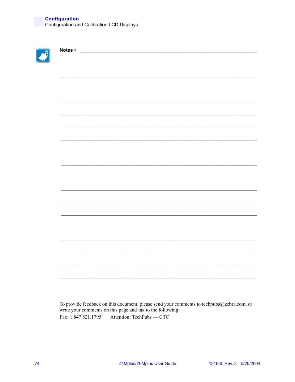 Zebra Technologies Z6Mplus User Manual | Page 92 / 142