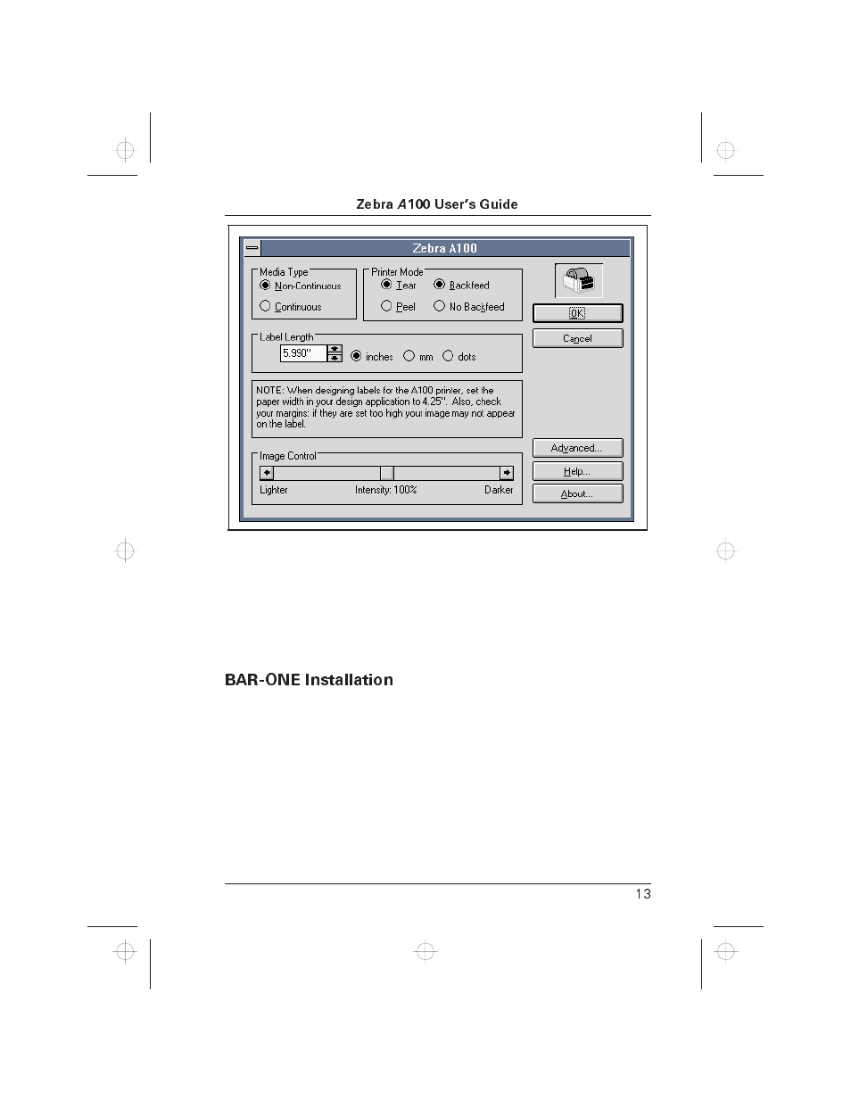 Zebra Technologies A100 User Manual | Page 18 / 28