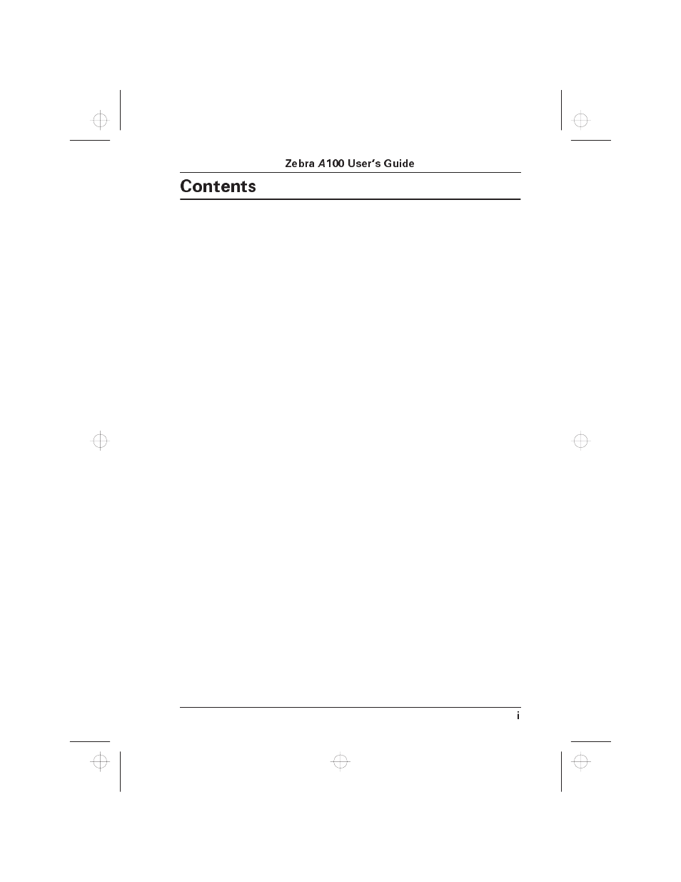 Zebra Technologies A100 User Manual | Page 4 / 28