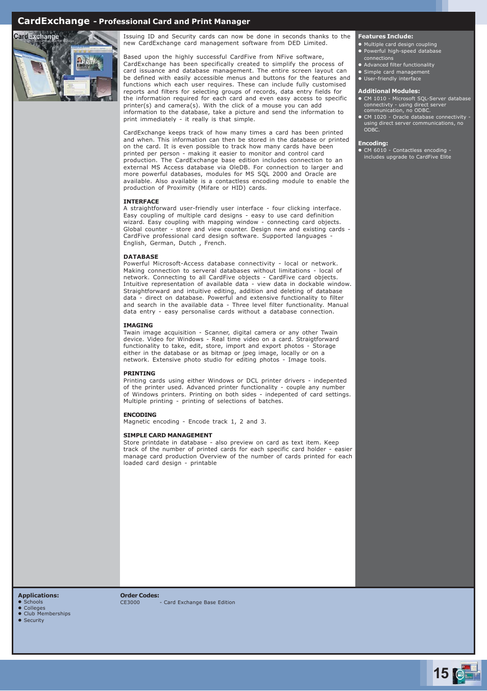 Cardexchange | Zebra Technologies CARD PRINTER User Manual | Page 15 / 21