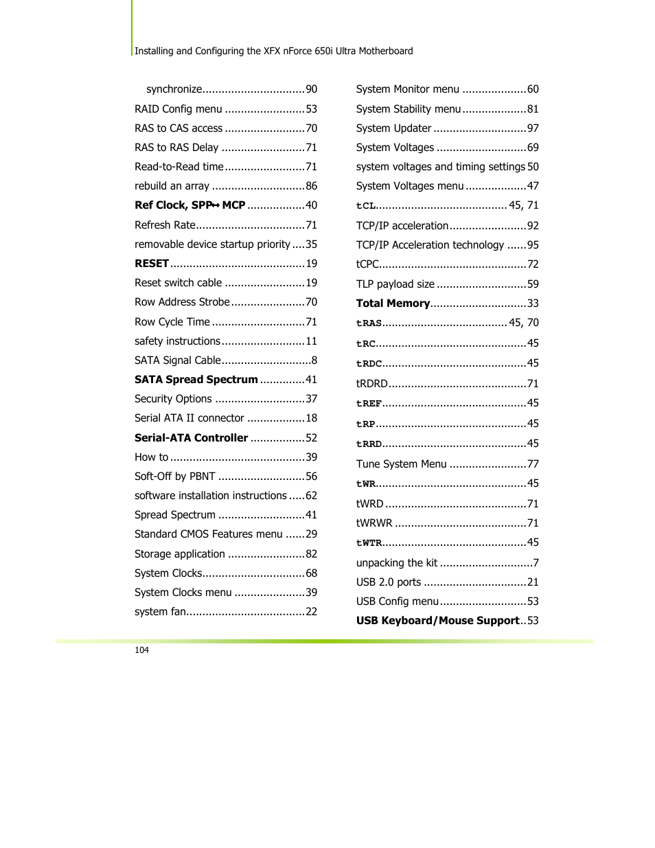 XFX 650I User Manual | Page 118 / 121