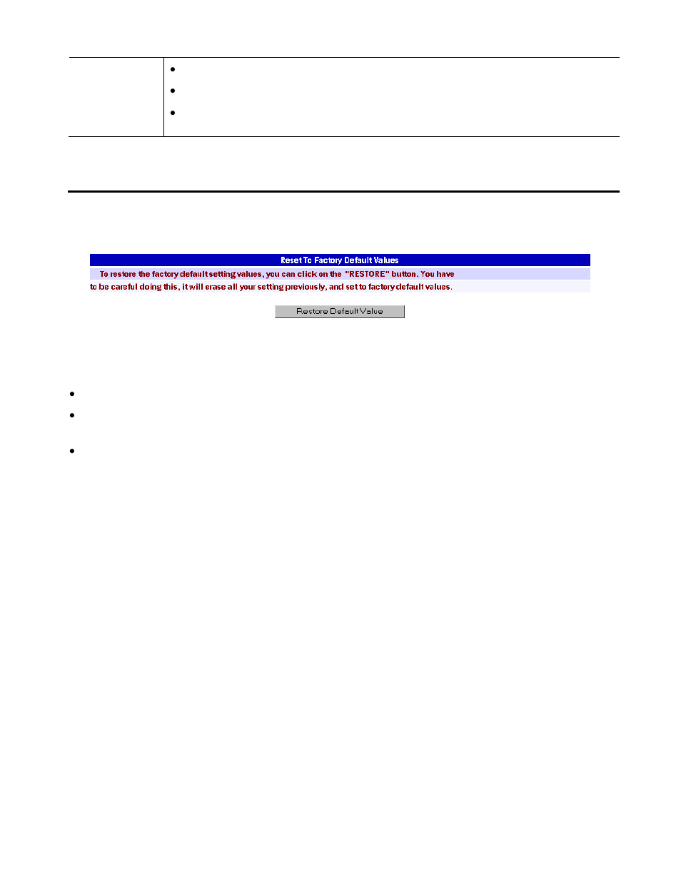 Restore factory defaults | XiNCOM Twin WAN XC-DPG402 User Manual | Page 67 / 79
