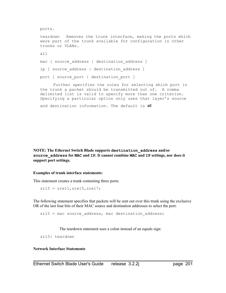Znyx Networks bh5700 User Manual | Page 201 / 359
