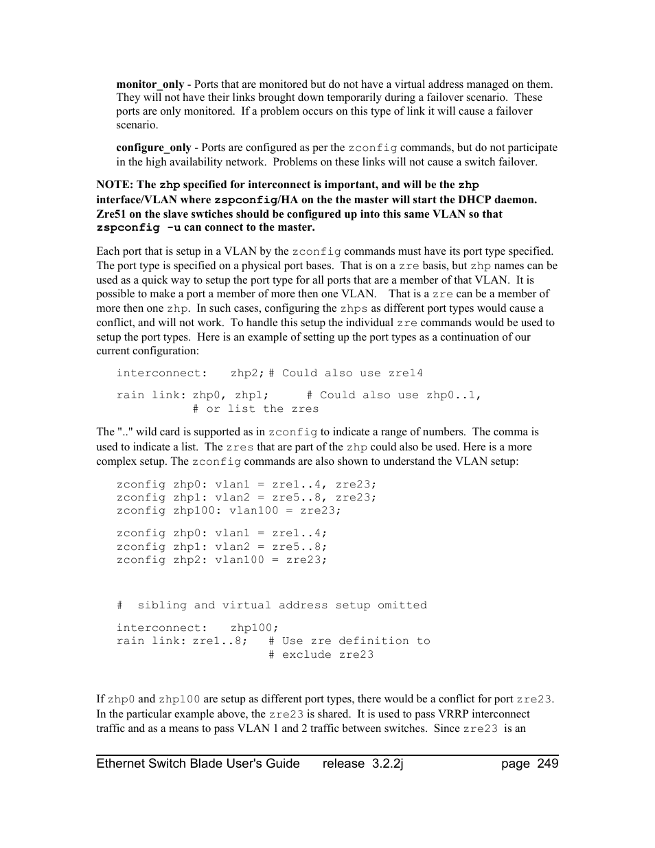 Znyx Networks bh5700 User Manual | Page 249 / 359