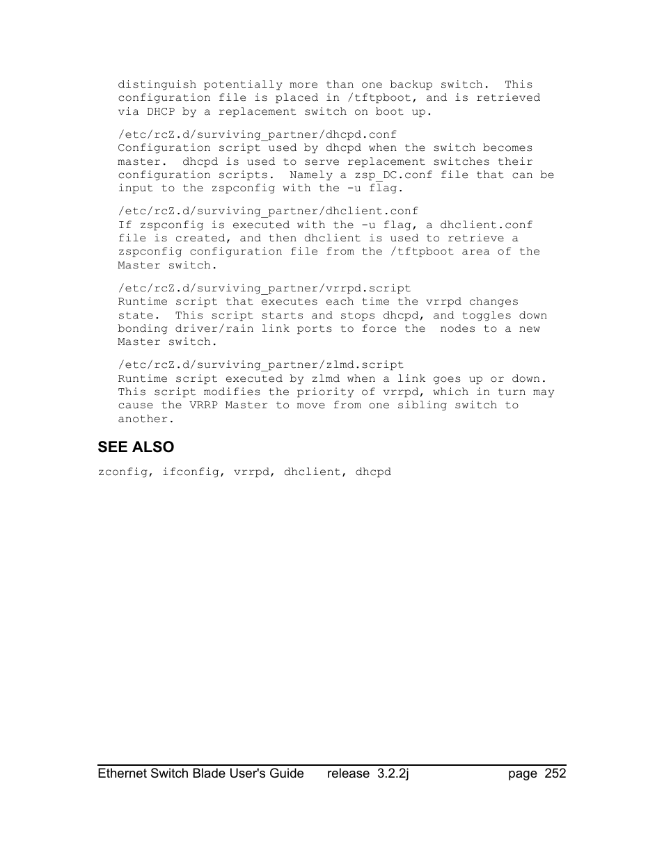 See also | Znyx Networks bh5700 User Manual | Page 252 / 359