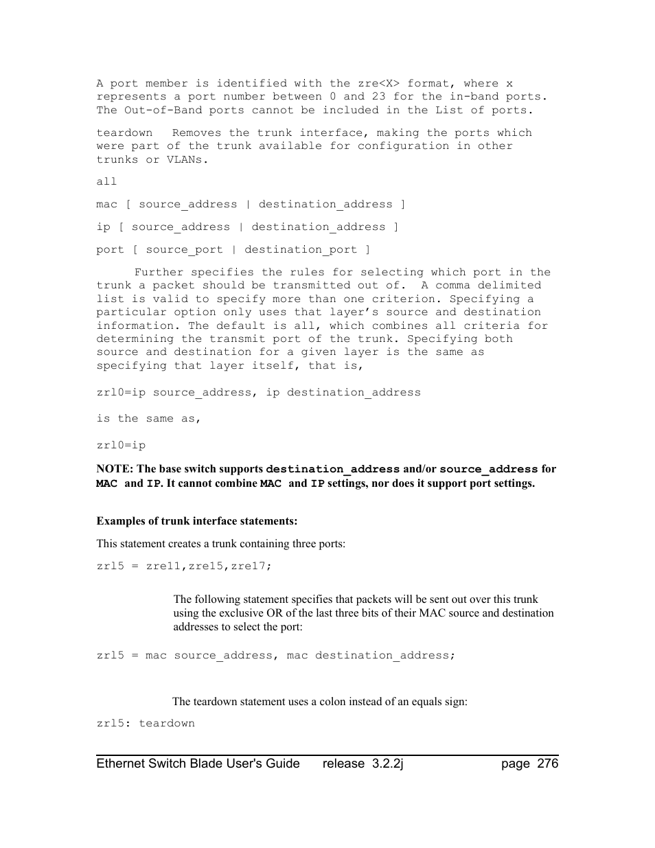 Znyx Networks bh5700 User Manual | Page 276 / 359