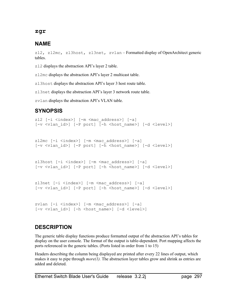 Znyx Networks bh5700 User Manual | Page 297 / 359