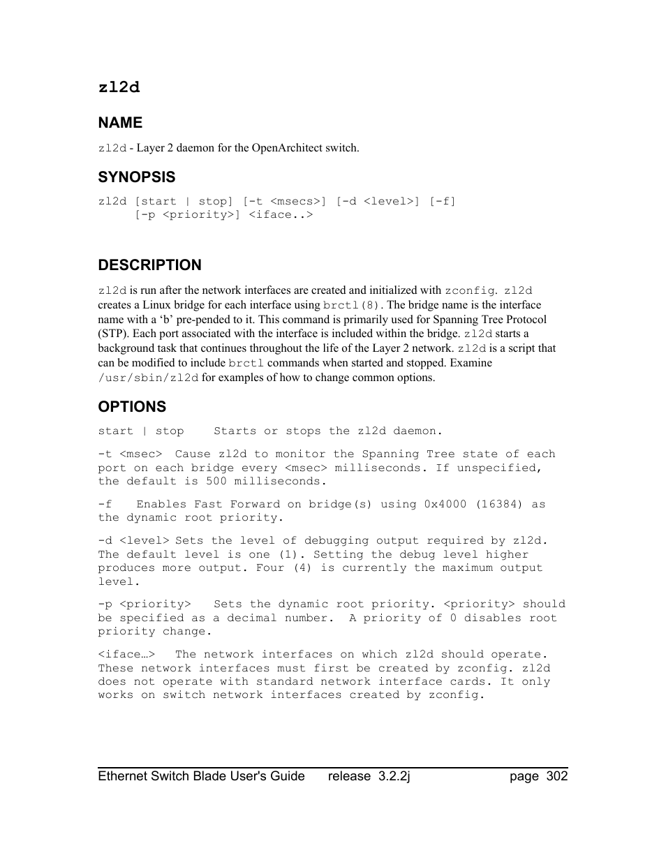 Zl2d | Znyx Networks bh5700 User Manual | Page 302 / 359
