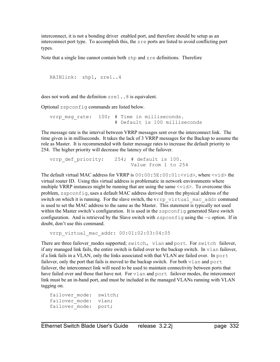 Znyx Networks bh5700 User Manual | Page 332 / 359