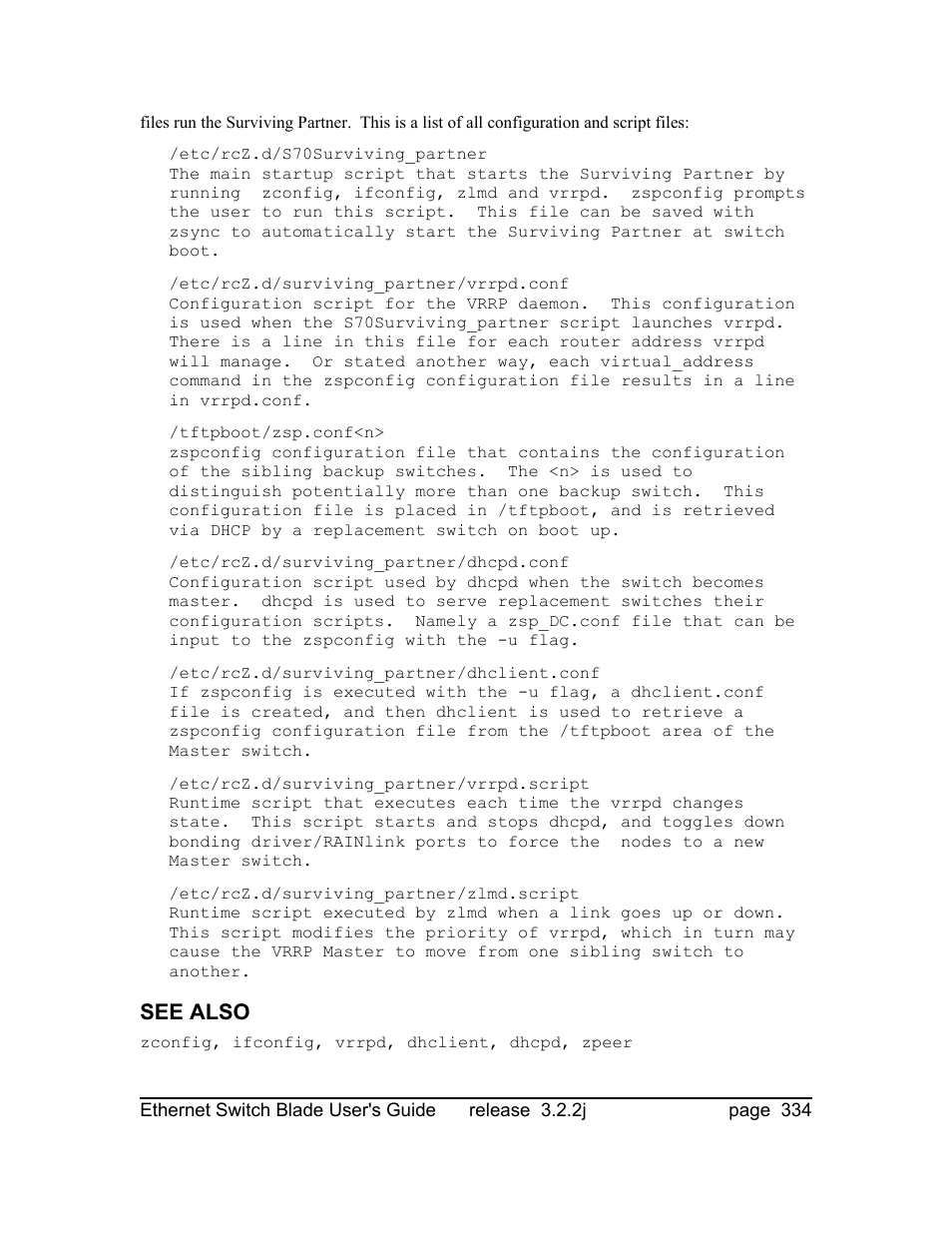 See also | Znyx Networks bh5700 User Manual | Page 334 / 359
