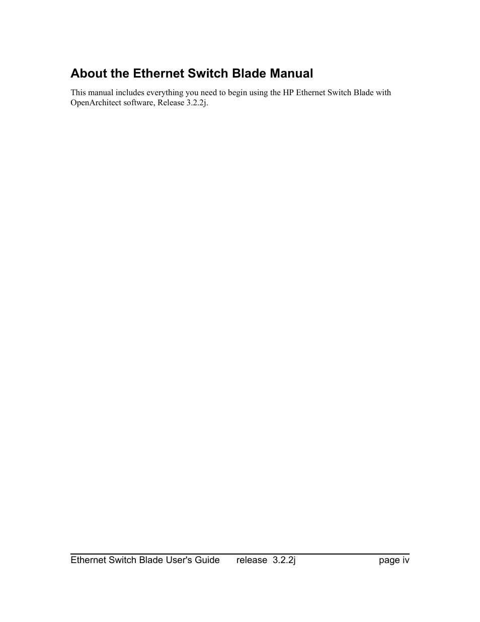 About the ethernet switch blade manual | Znyx Networks bh5700 User Manual | Page 4 / 359
