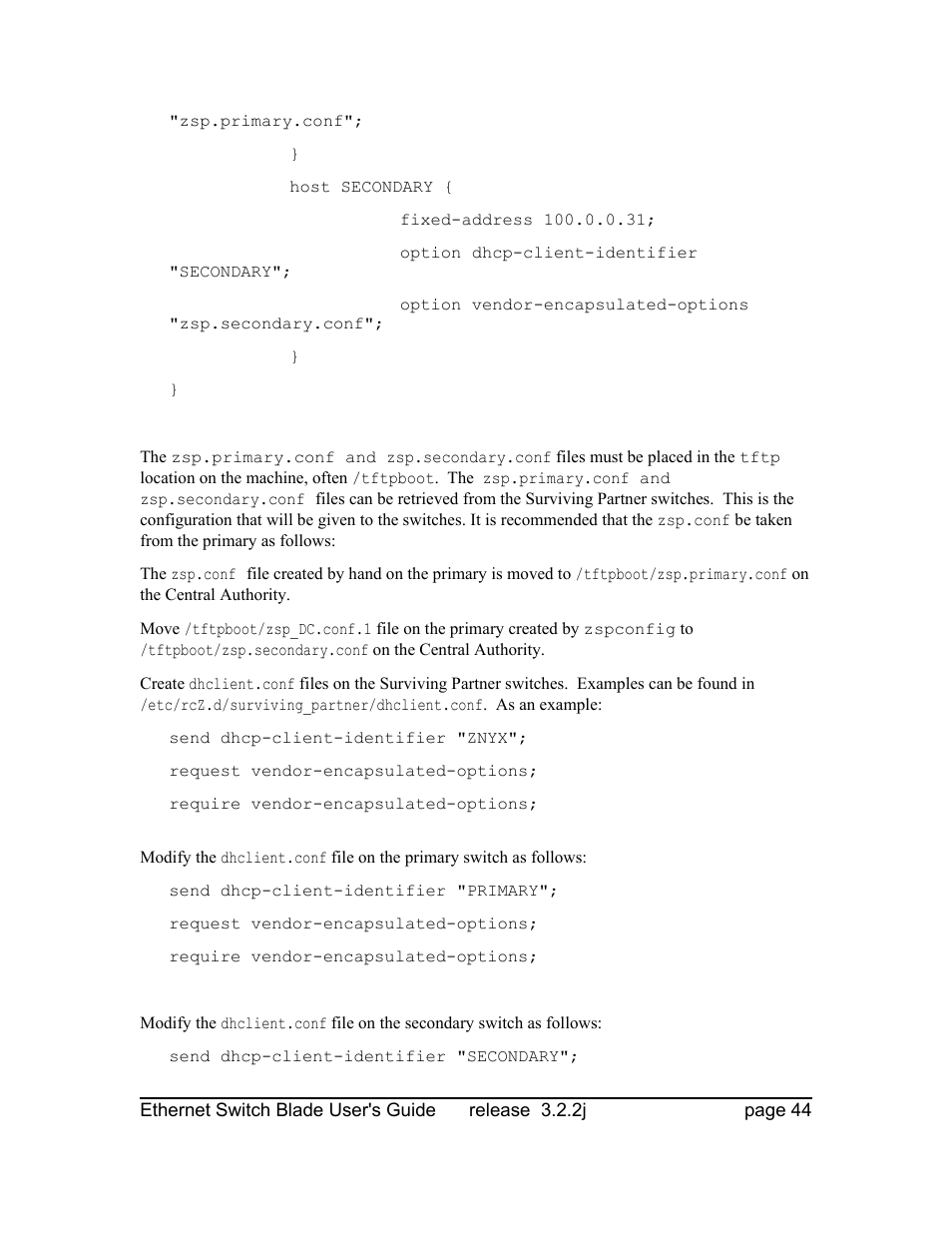 Znyx Networks bh5700 User Manual | Page 44 / 359