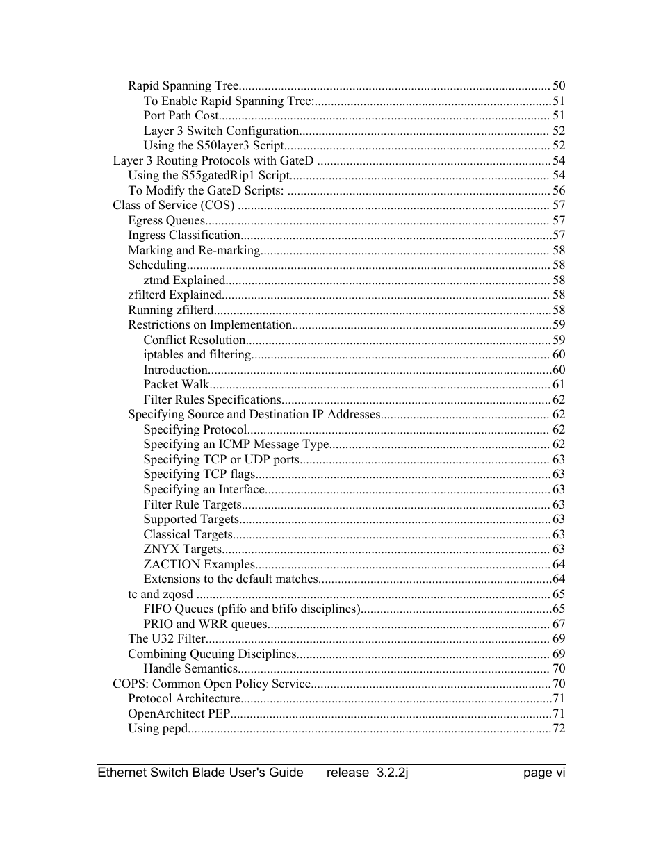 Znyx Networks bh5700 User Manual | Page 6 / 359
