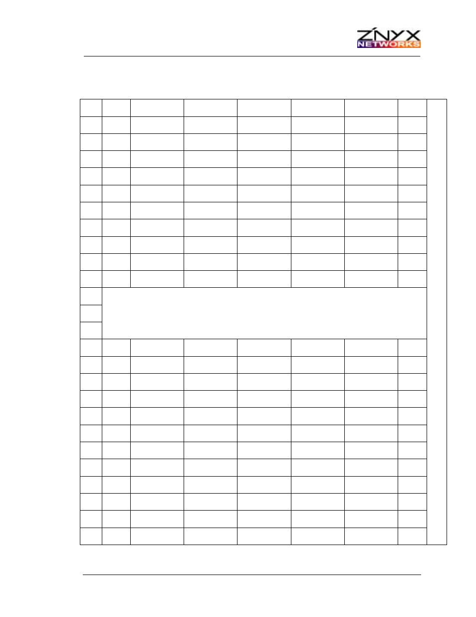 Znyx Networks ZX4300P User Manual | Page 12 / 18