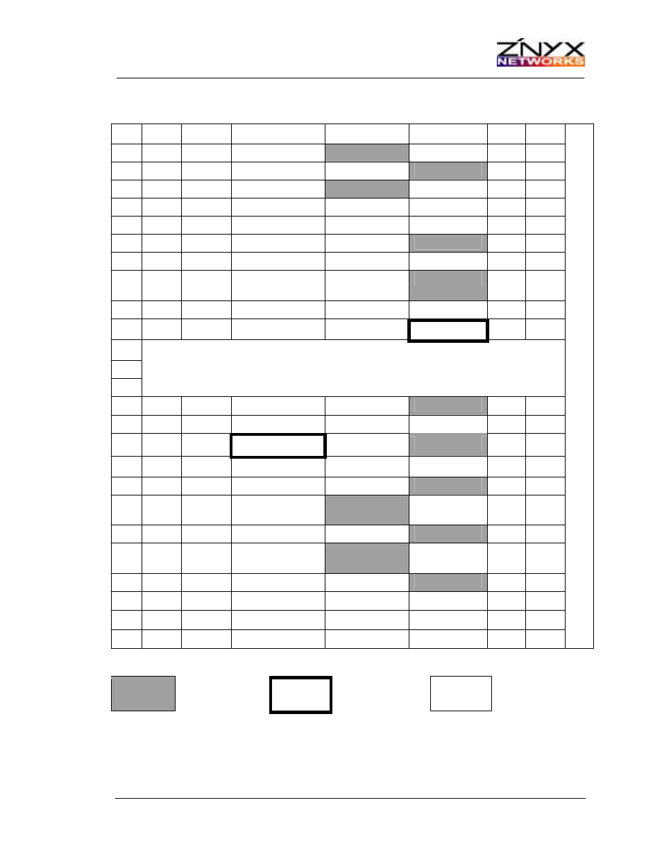 Znyx Networks ZX4300P User Manual | Page 15 / 18