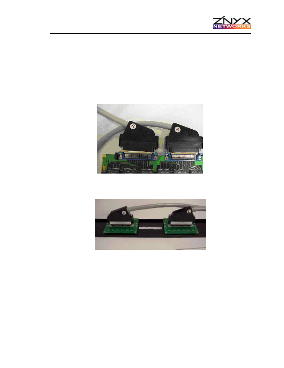 Patch panel cable specifications, C. patch panel cable specifications | Znyx Networks ZX4300P User Manual | Page 17 / 18