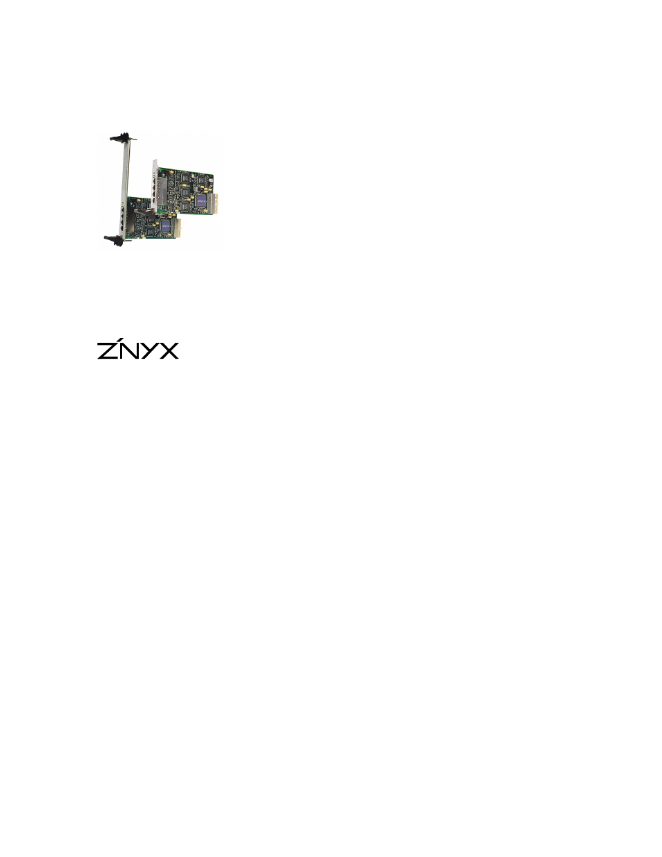 Znyx Networks NETBLASTER ZX410 User Manual | Page 2 / 11