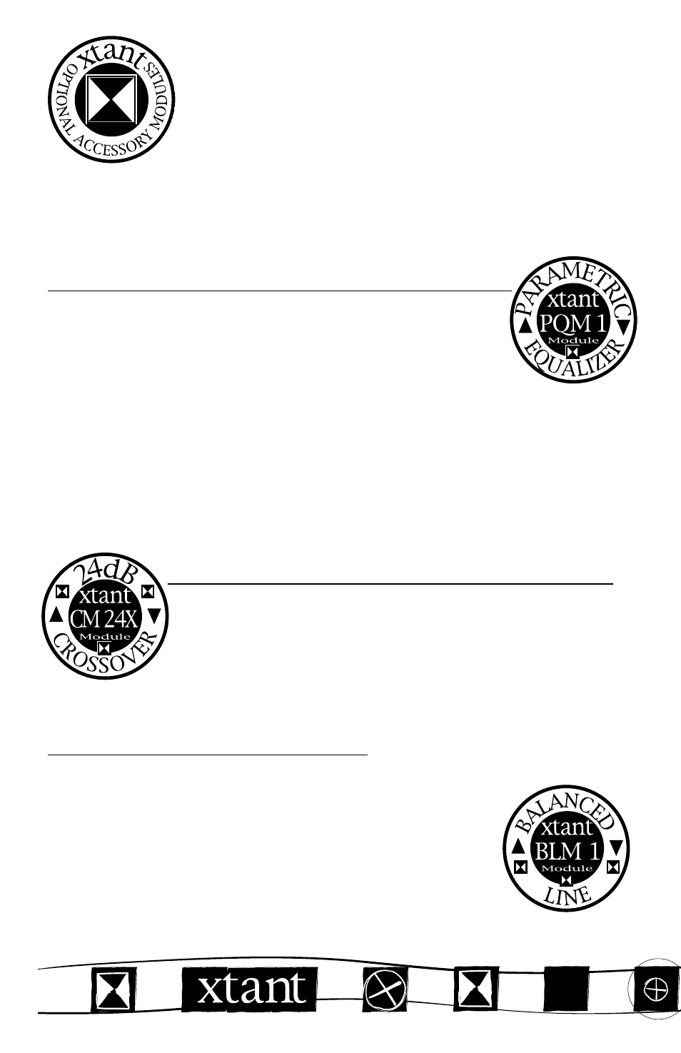 Optional accessory modules | Xtant 3300x User Manual | Page 8 / 12