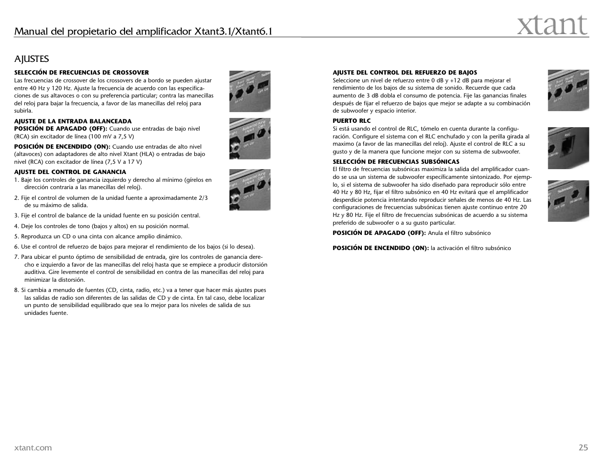 Xtant 6.1 User Manual | Page 13 / 19