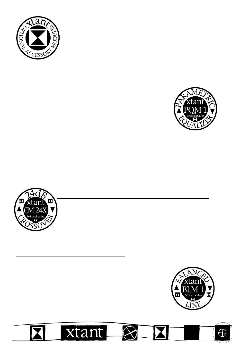 Optional accessory modules | Xtant 3150X User Manual | Page 8 / 12