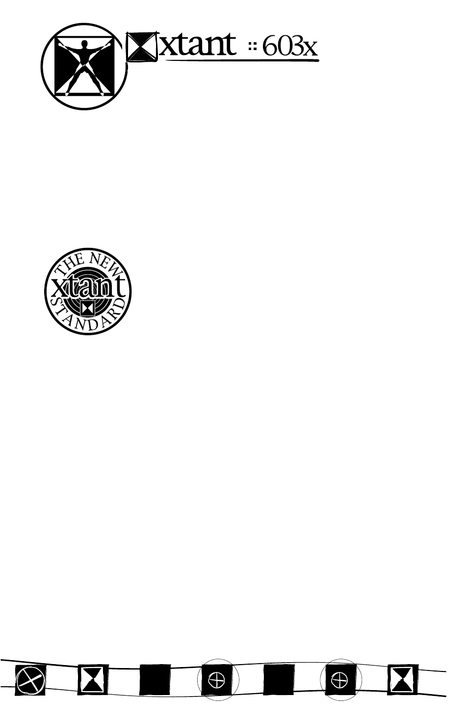 Standard features | Xtant Model 603x User Manual | Page 6 / 13