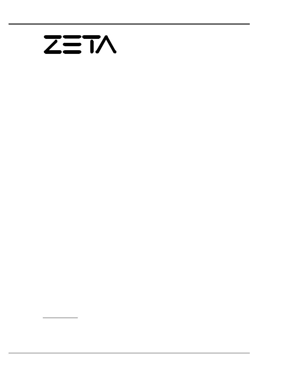 ZETA Music Systems PB-304 User Manual | 6 pages