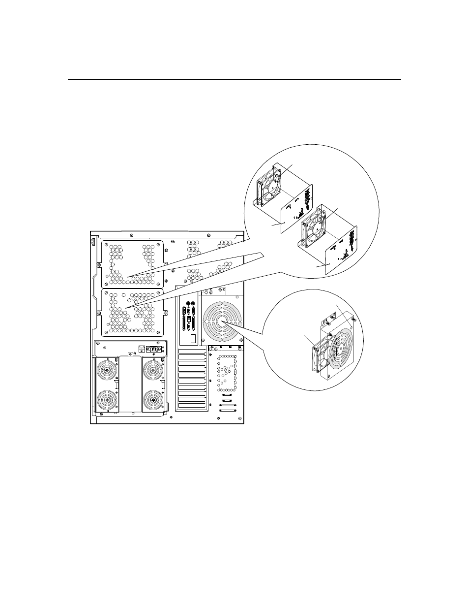 30 features, Cpu rear fan module (1 fan) fan led | Zenith Data Systems MT2000 User Manual | Page 44 / 205