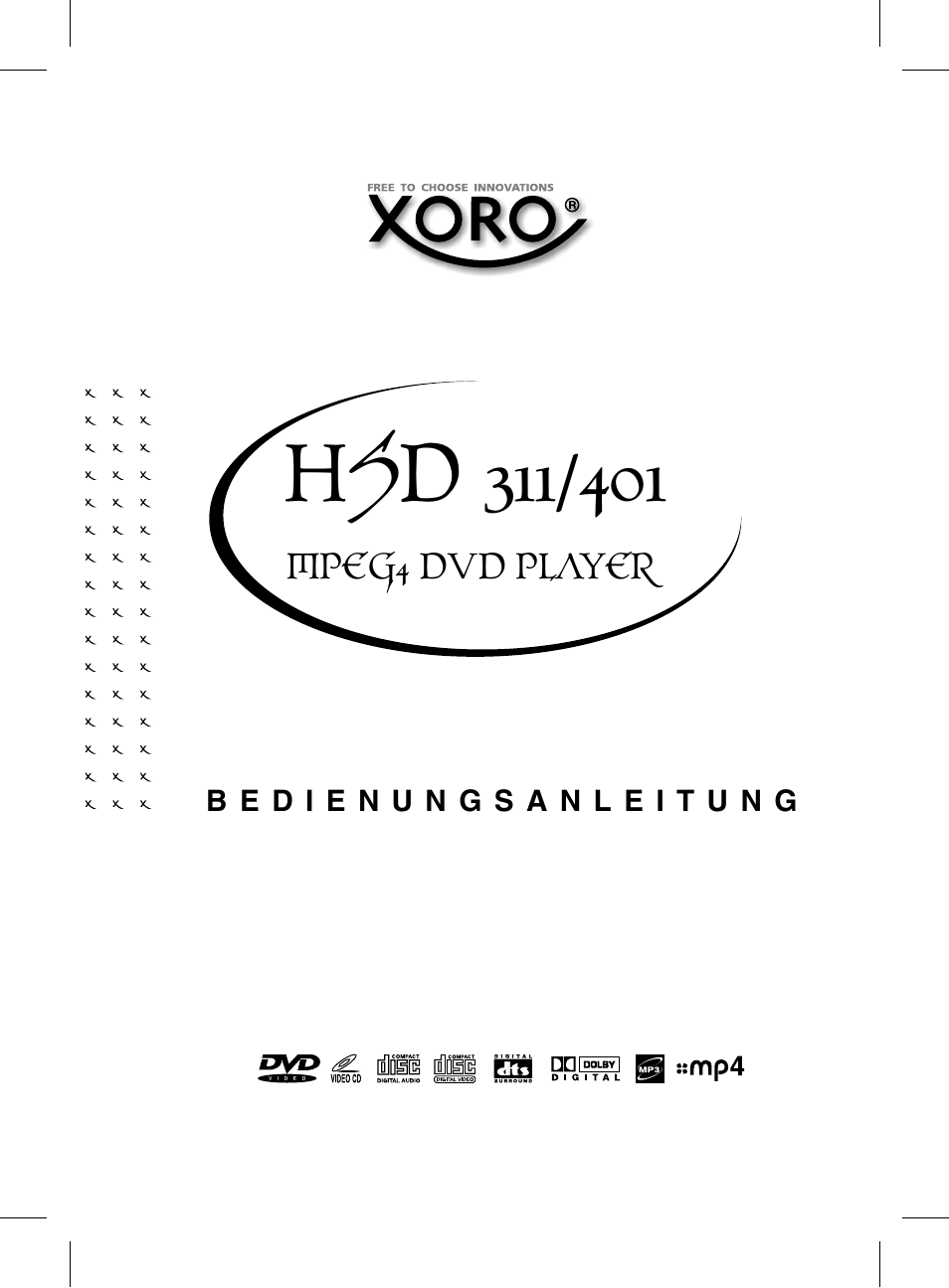 Xoro HSD 311 User Manual | 72 pages