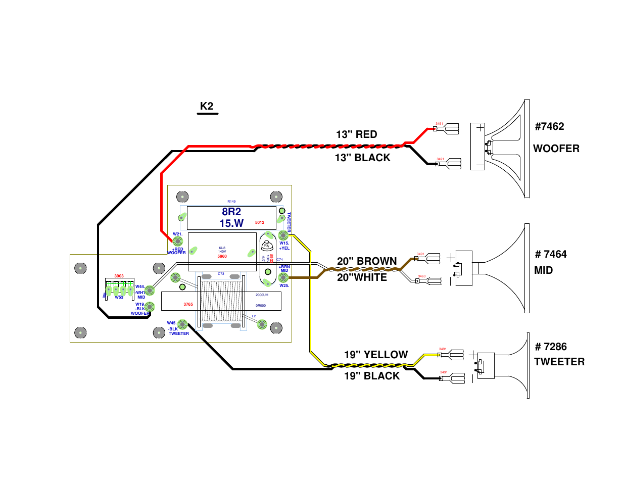 Finishing-k2-speaker-wires, W 8r2 | Yorkville Sound YS1044 User Manual | Page 11 / 11