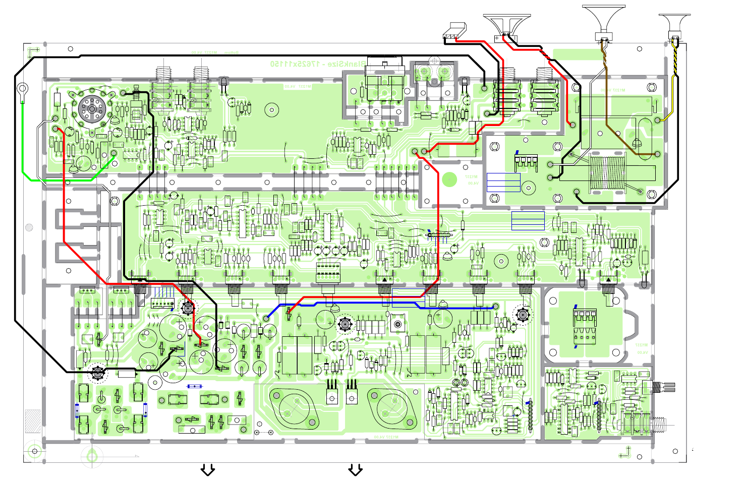 Layout-m1237-k2-kbamp 1/2, See layout documentation, 8r2 15.w | Clinch origin, M1237, K2 v4 .0 0, V4.00, V4.00 k2, 15vt | Yorkville Sound YS1044 User Manual | Page 8 / 11