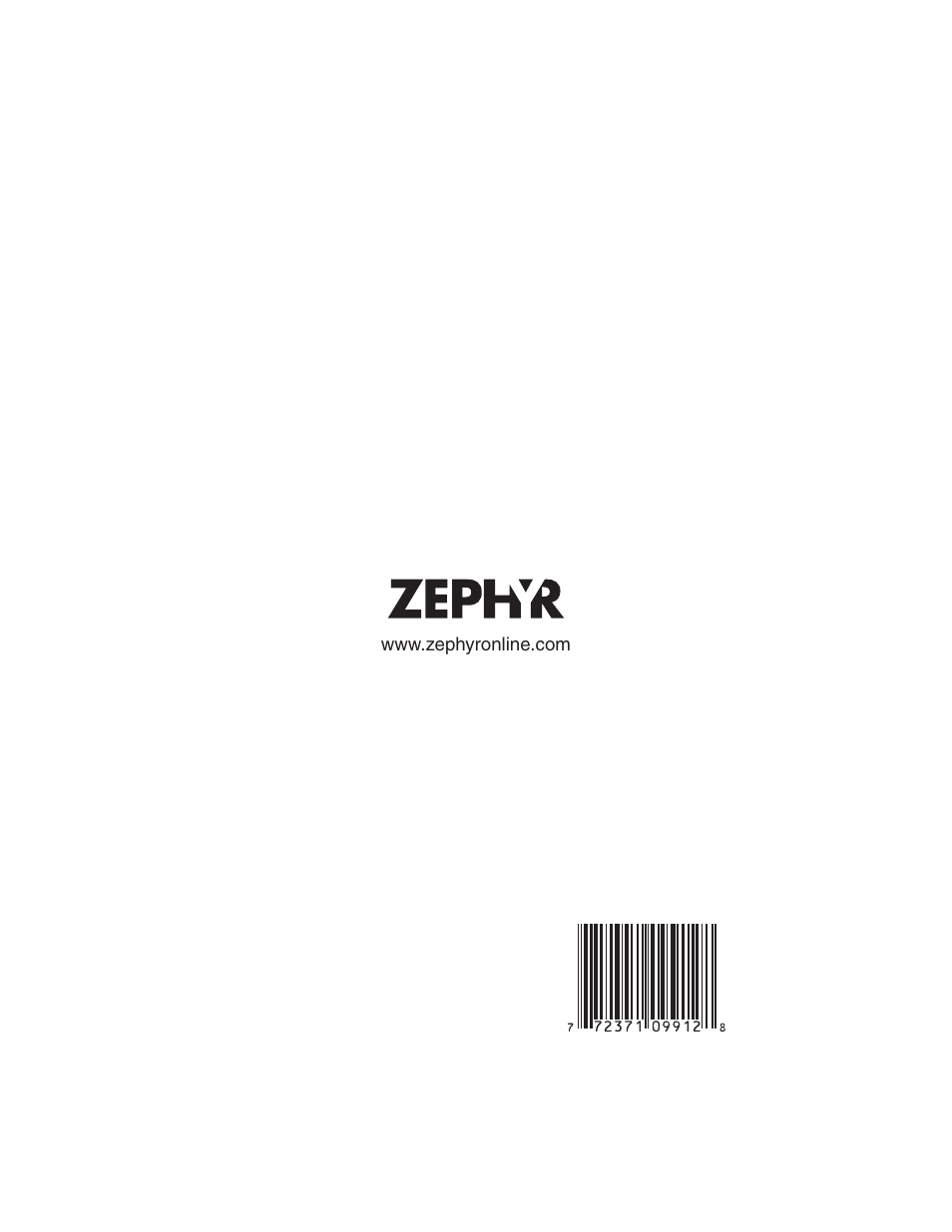 Zephyr ES1-E30AB User Manual | Page 12 / 13