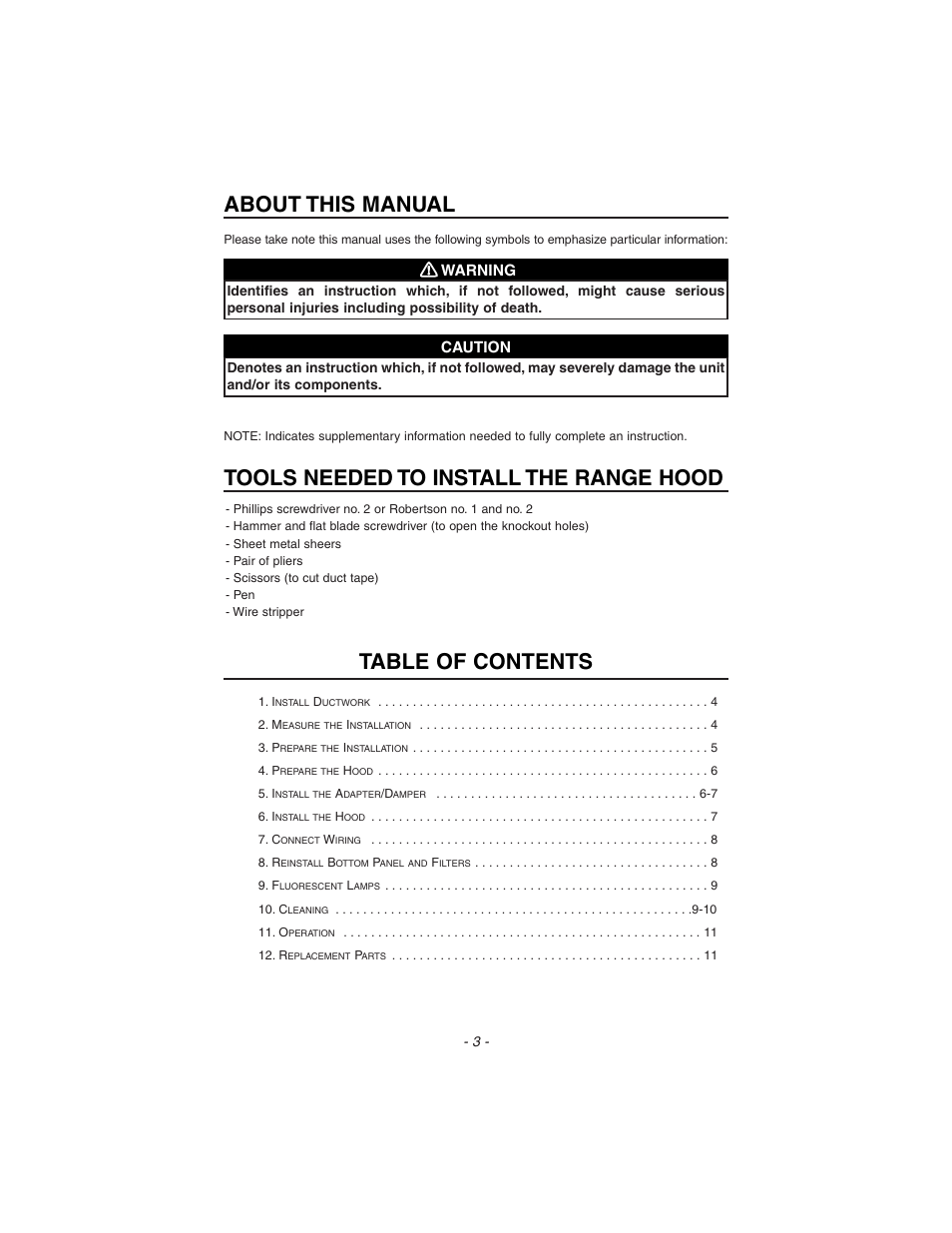 Zephyr ES1-E30AB User Manual | Page 3 / 13