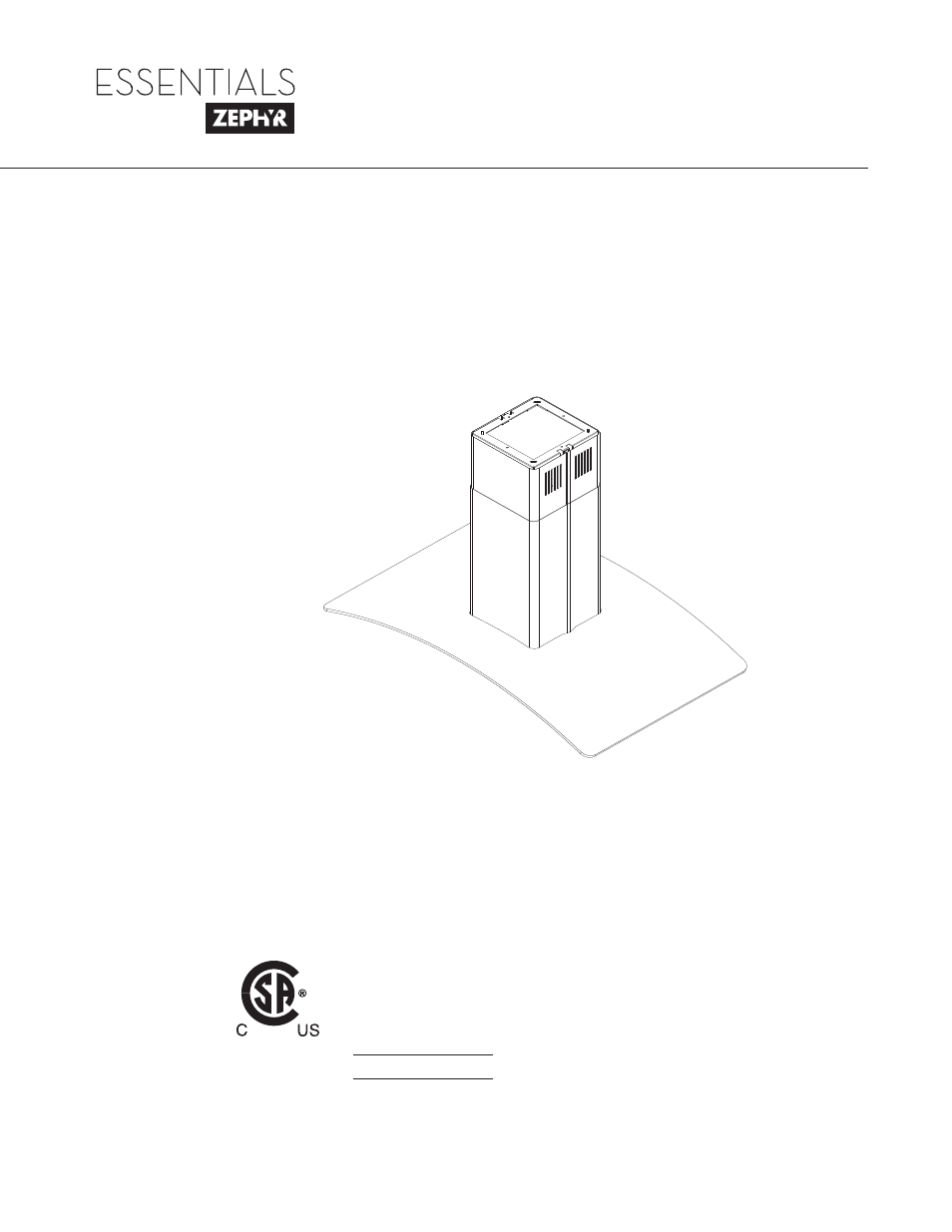 Zephyr ZML-M90AG/AS User Manual | 21 pages