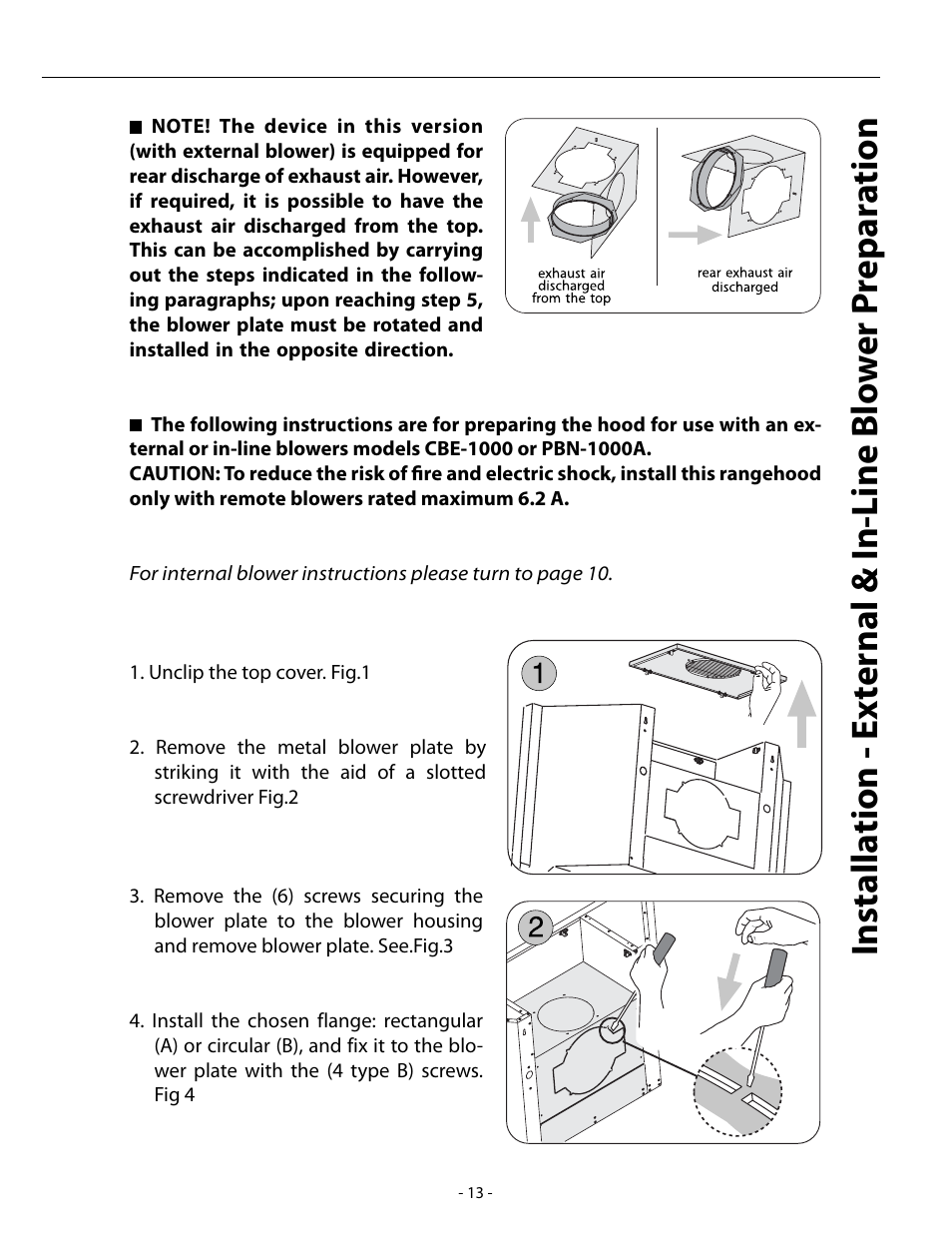 Zephyr ARC AHZ-M90ABX User Manual | Page 13 / 22