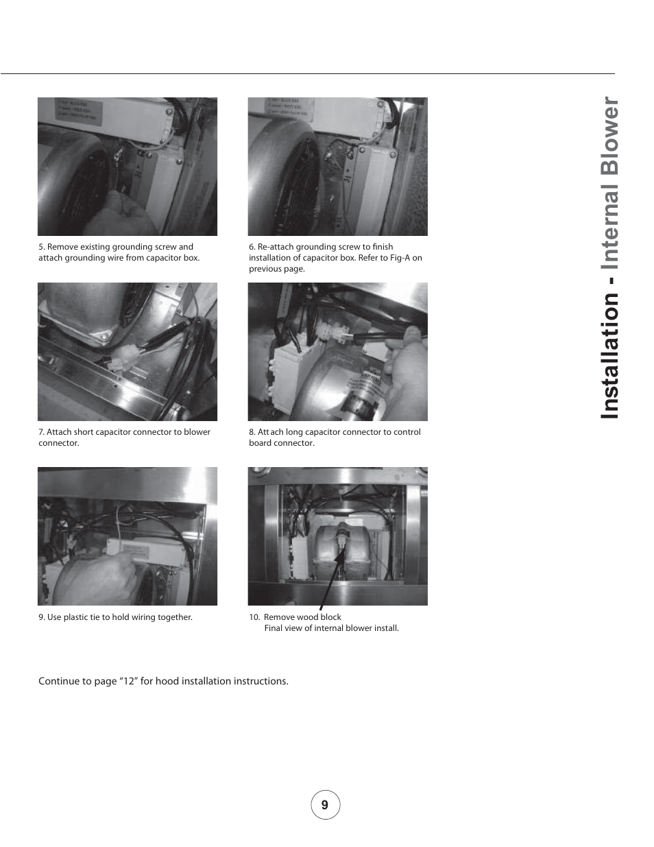 Zephyr COK-E48SX User Manual | Page 11 / 23