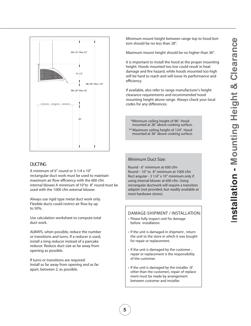 Zephyr COK-E48SX User Manual | Page 7 / 23