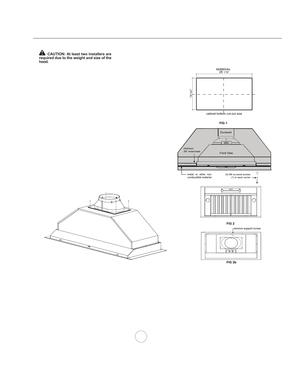 Installation – installing the power pack | Zephyr Willow AK8800AS User Manual | Page 12 / 17