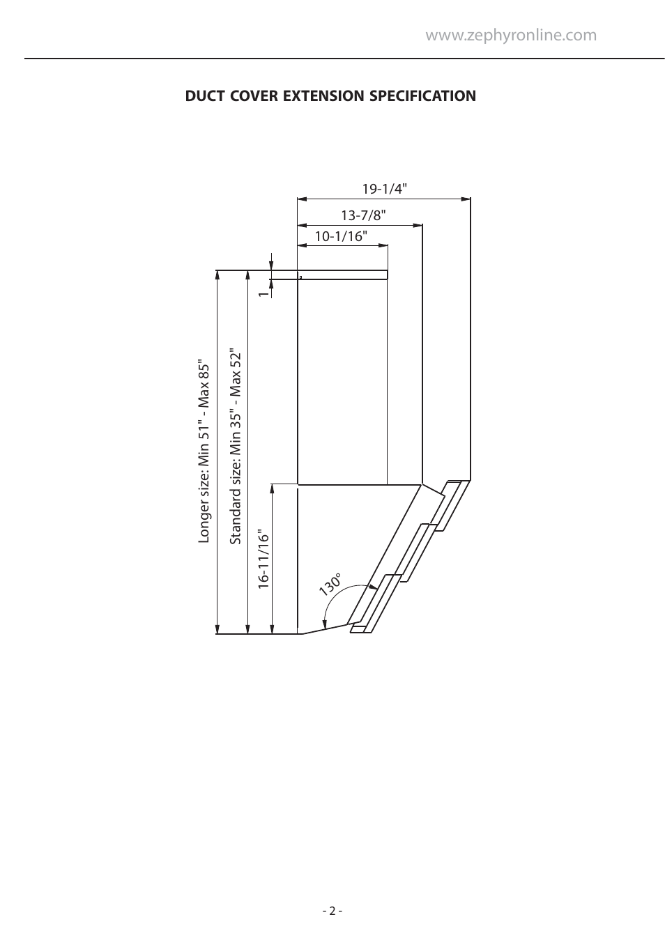 Zephyr Z1C-00TI User Manual | Page 2 / 8