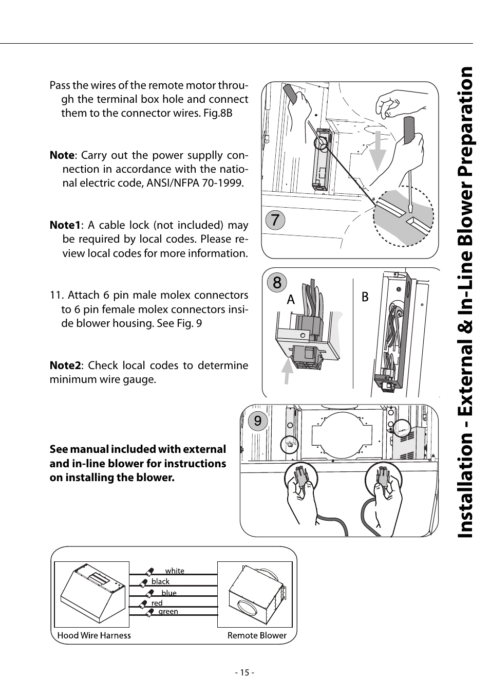 Zephyr AHZ-M90ARX User Manual | Page 15 / 22