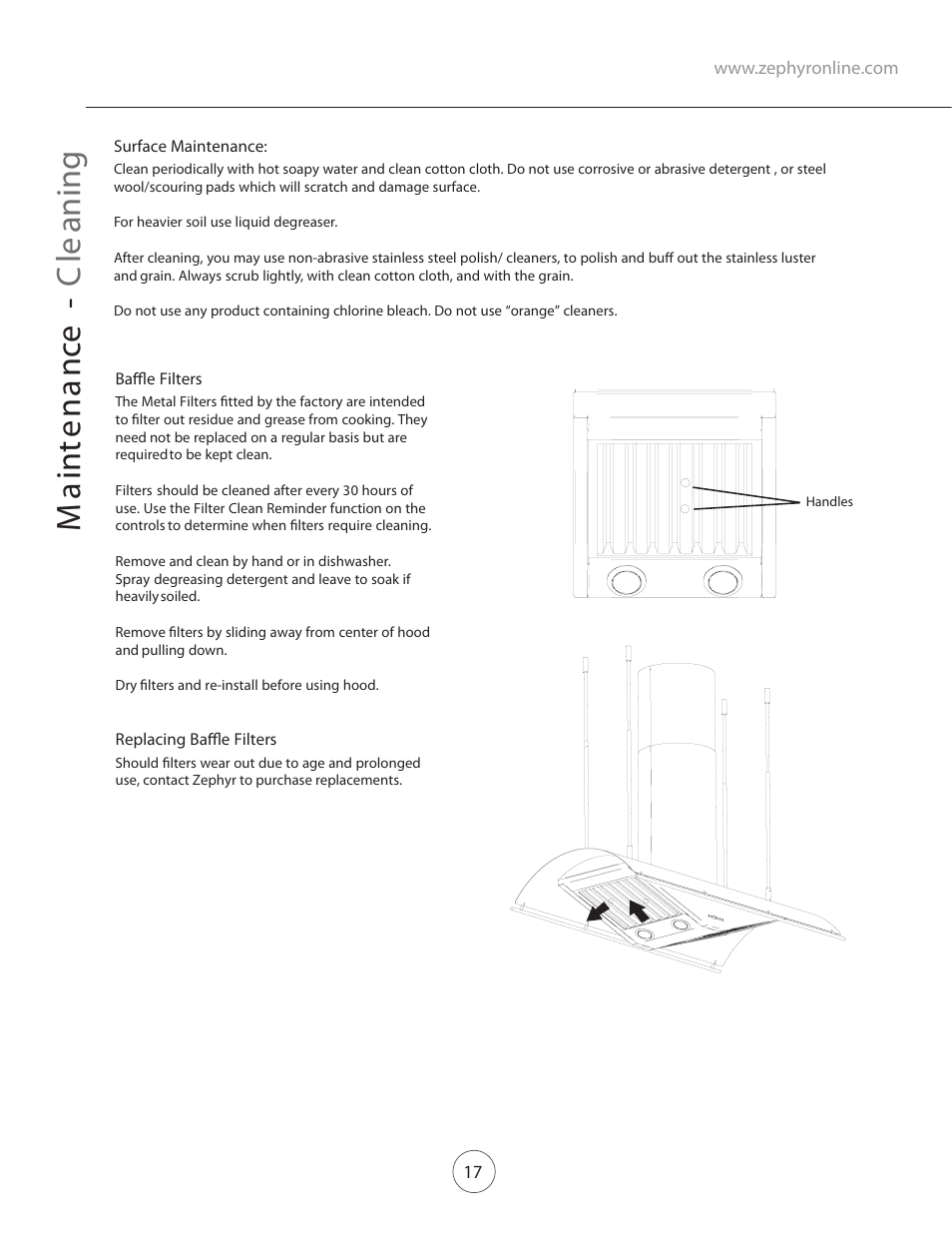 Zephyr CTP-E 60SX User Manual | Page 19 / 23