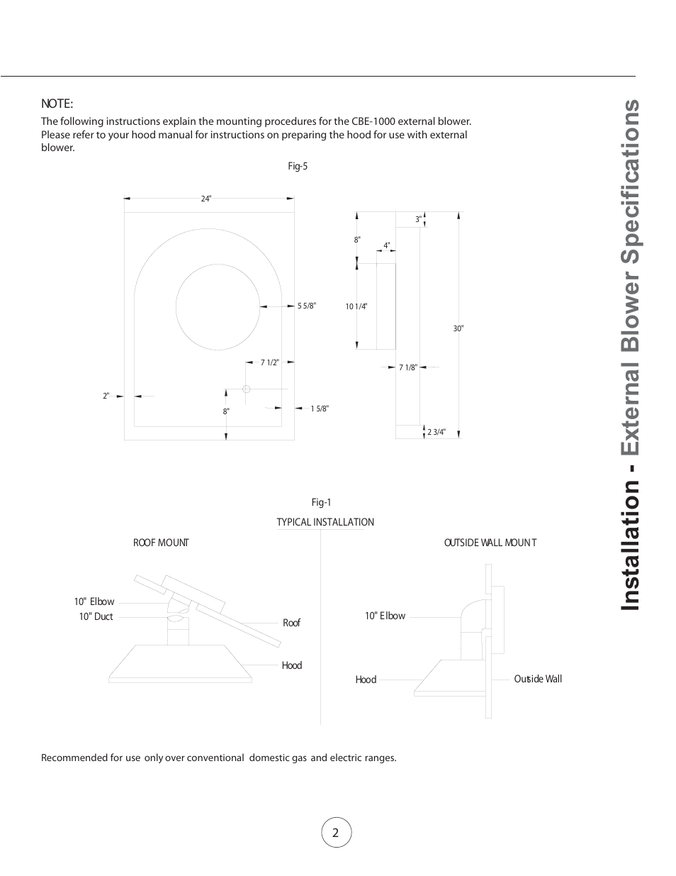 Zephyr CBE-1000 User Manual | Page 3 / 5
