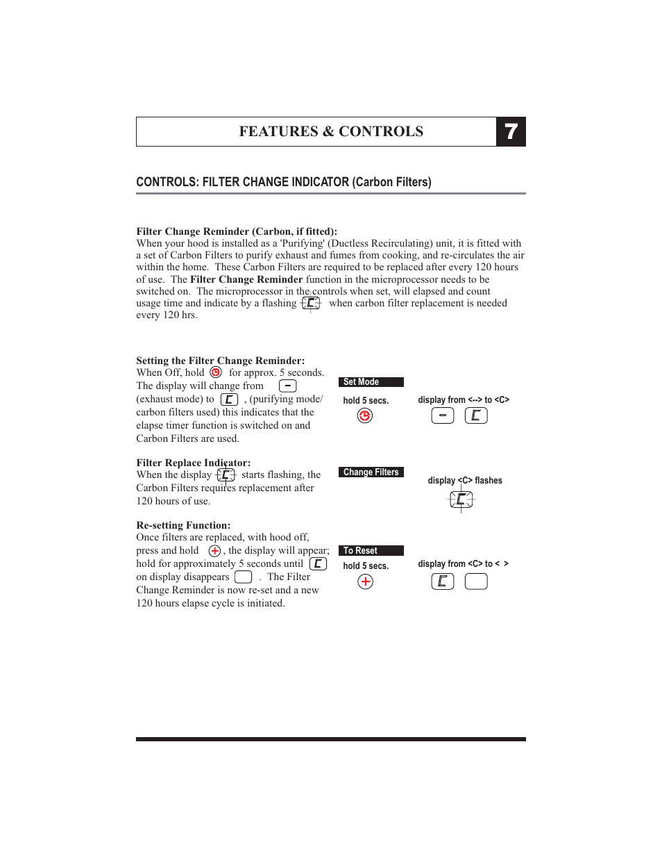 Features & controls | Zephyr ZMI-M90G User Manual | Page 10 / 15