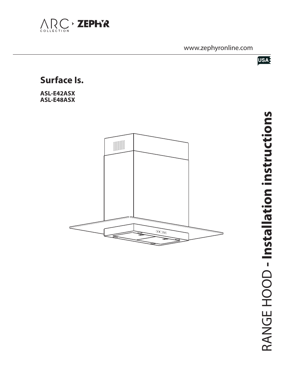 Zephyr ASL-E42ASX User Manual | 23 pages