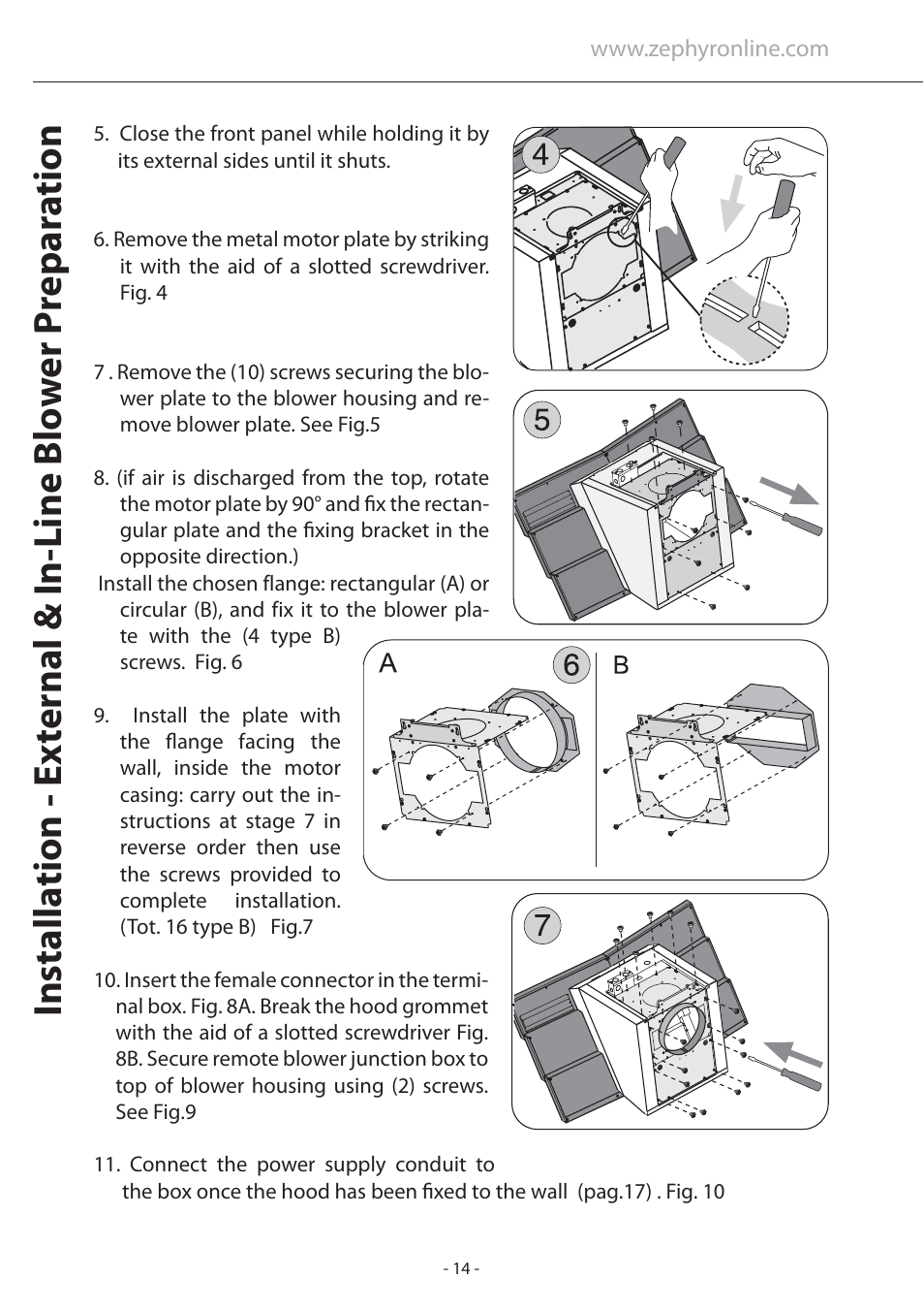 Zephyr ATI-M90ABX User Manual | Page 14 / 22