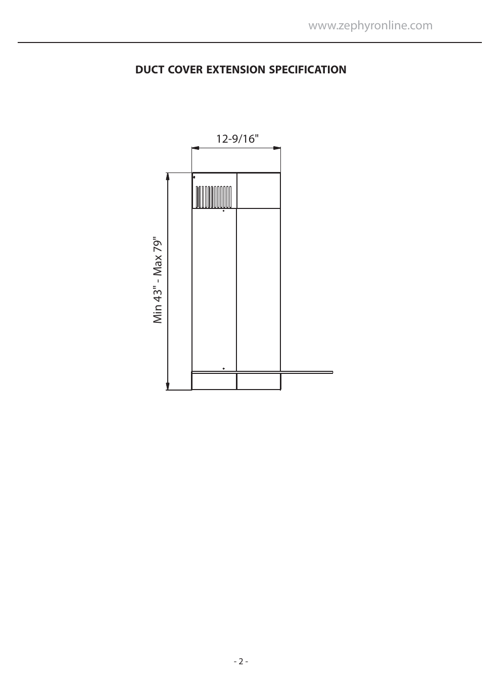 Zephyr Z1C-00SU User Manual | Page 2 / 8