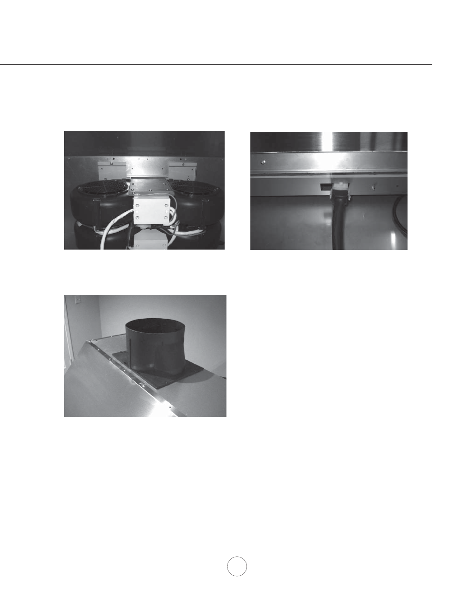 Installation – single and dual internal blowers | Zephyr Cypress AK7842ASX User Manual | Page 13 / 19