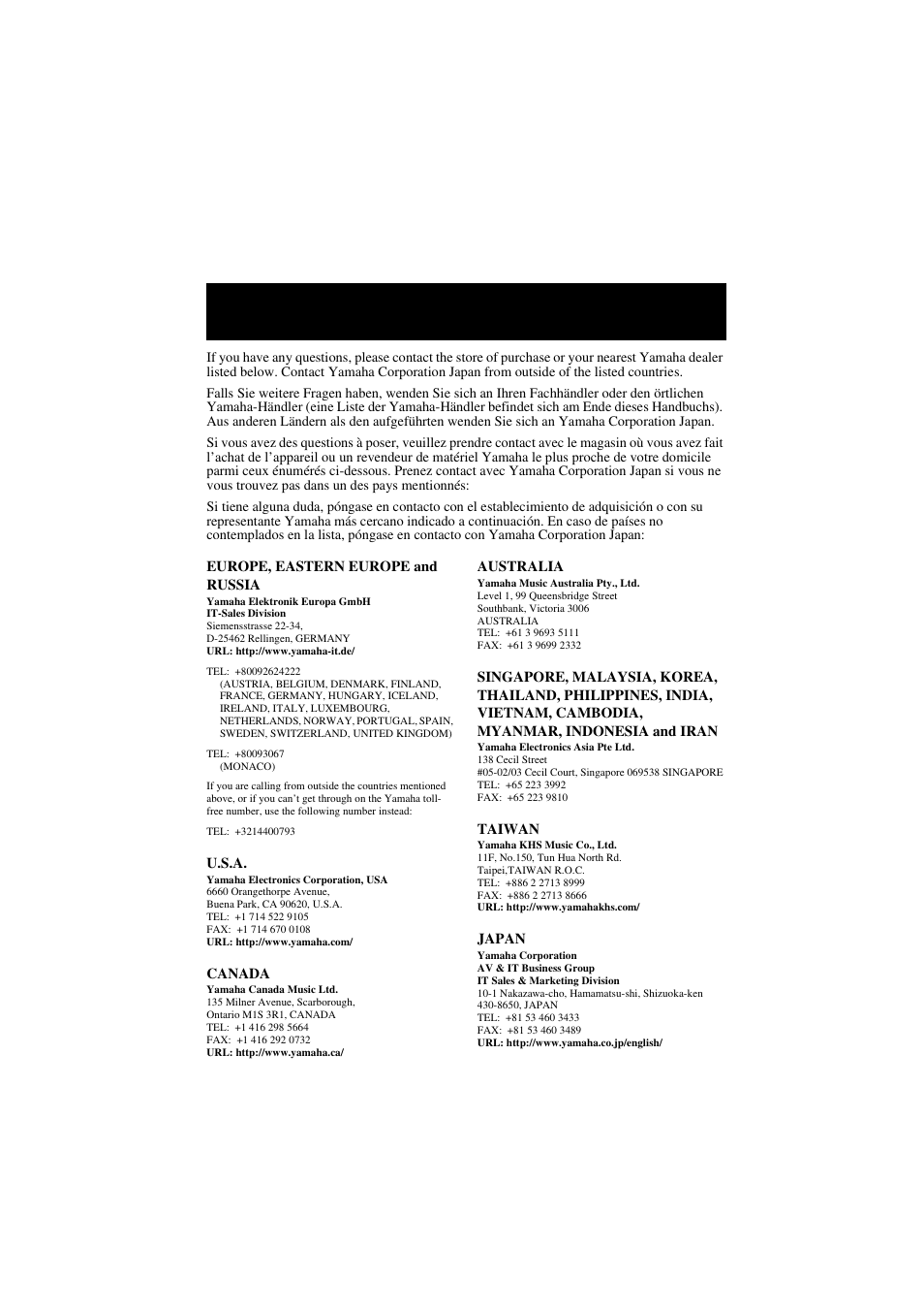 Yamaha CD Recordable/Rewritable Drive CRW3200 User Manual | Page 49 / 50